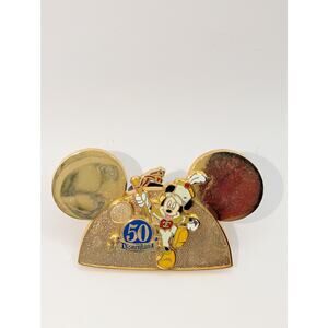 Vintage Disney 50th Anniversary Mickey & Friends Enamel Trading Pin (2005)